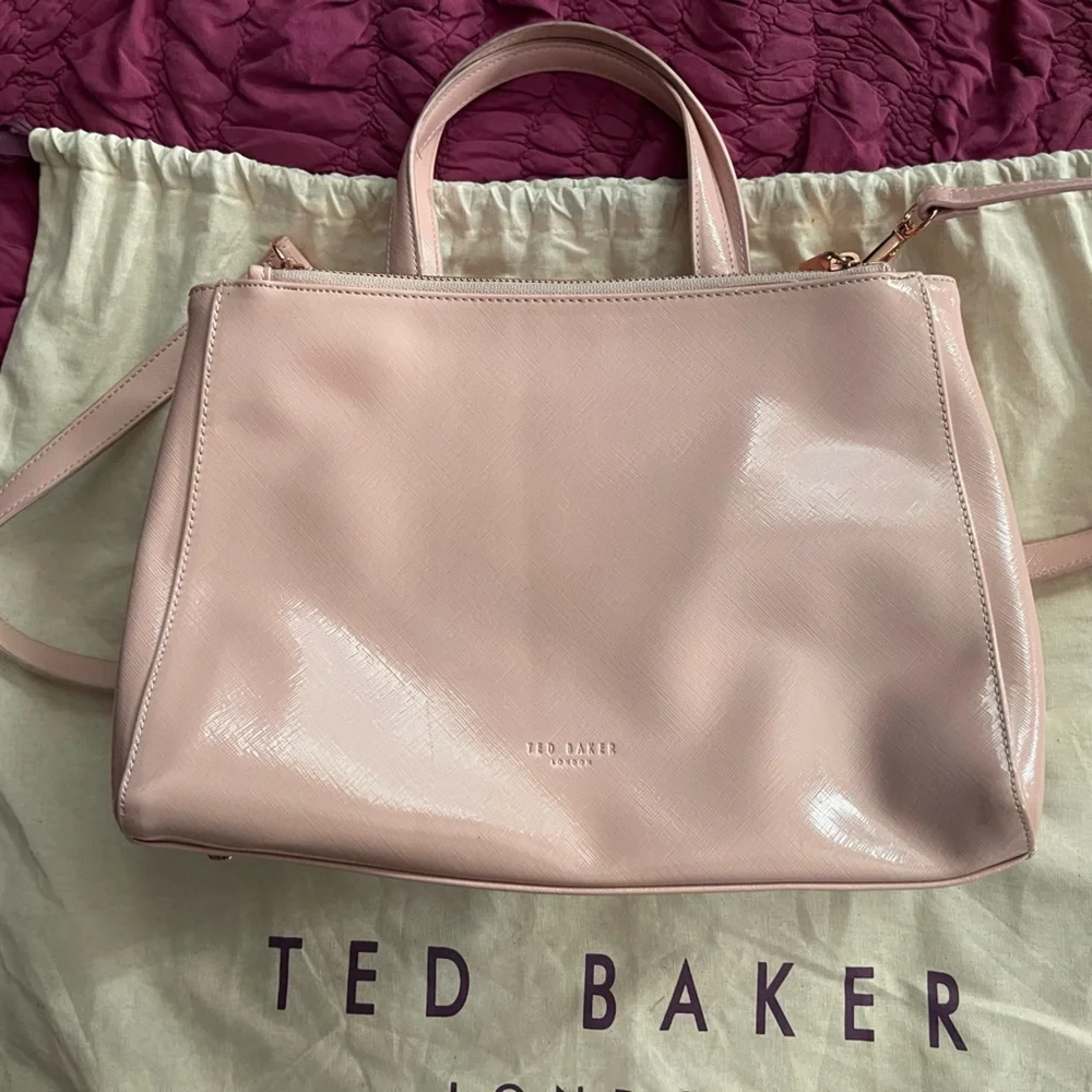 Ted Baker Pink Floral Satchel - Picture 2 of 4